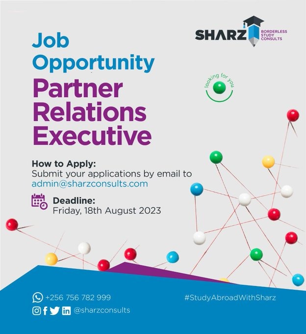 Partner Relations Executive job at Sharz Consults